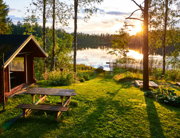 The lakes in Norway are a great place to spend the summer holidays with the whole family
